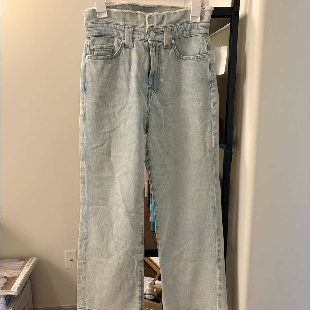 Light Blue High-Waisted Women Jeans